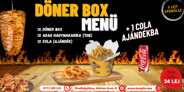 Döner Box Menu HUN