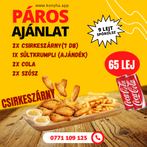 Páros CSirkeszarny ajanlat HUN