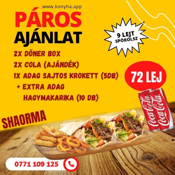 Páros Shaorma Ajánlat HUN