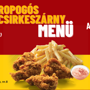 csirkeszarny Menu HUN